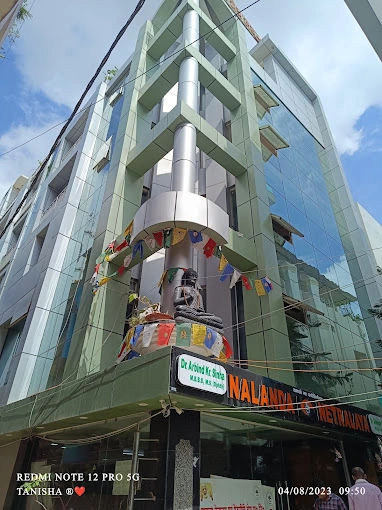 Hospital staff caring for a patient